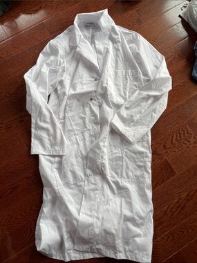 Official White Lab Coat and Goggles from Queens University